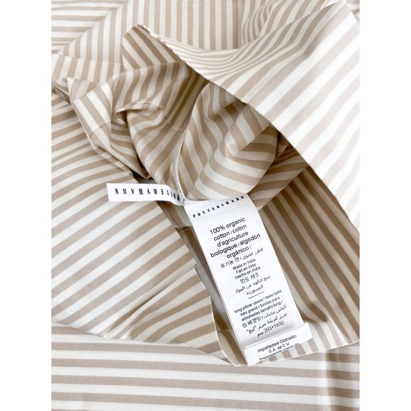 Pottery Barn Bedding Pottery Barn Wheaton Stripe Organic